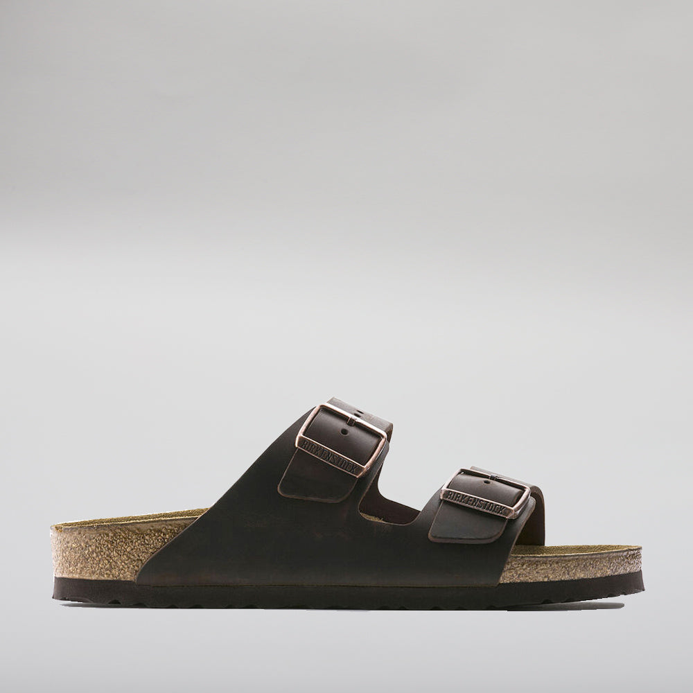 BIRKENSTOCK - ARIZONA 52533 - OILED HABANA LEATHER - NARROW FIT