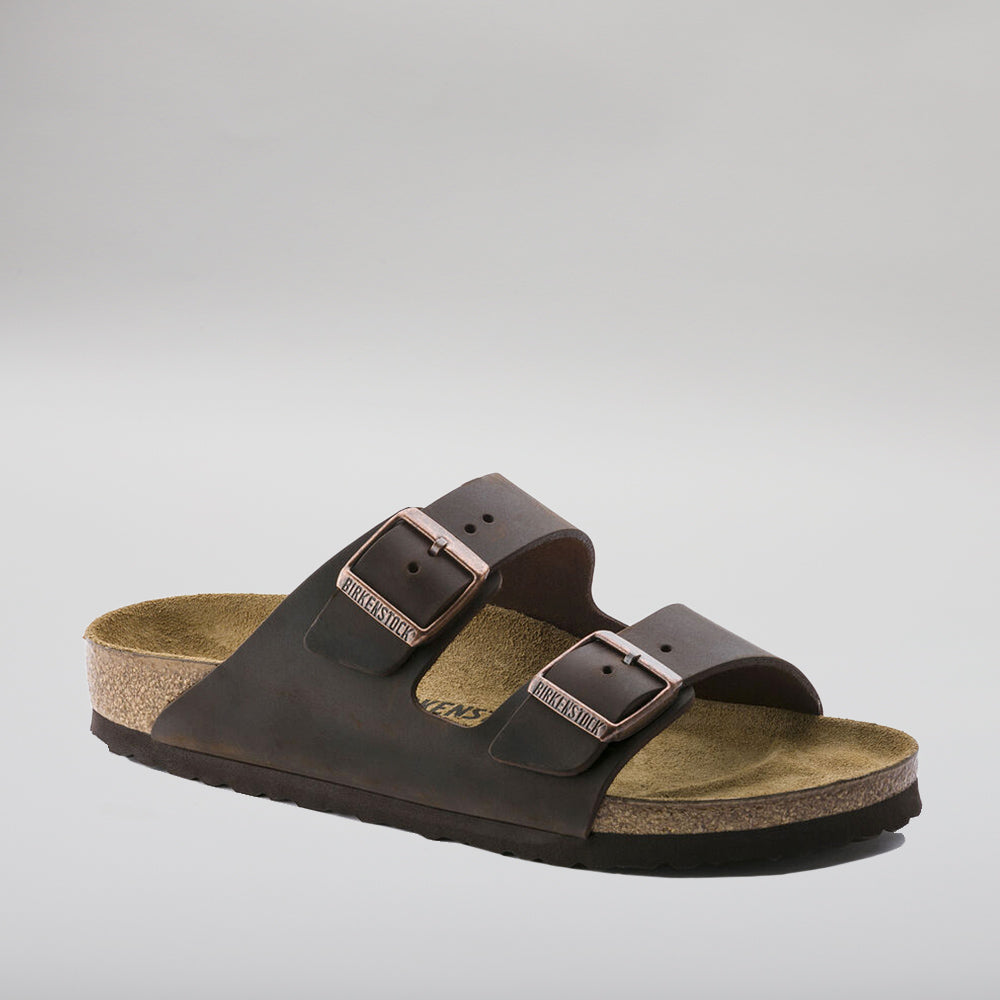 BIRKENSTOCK - ARIZONA 52533 - OILED HABANA LEATHER - NARROW FIT