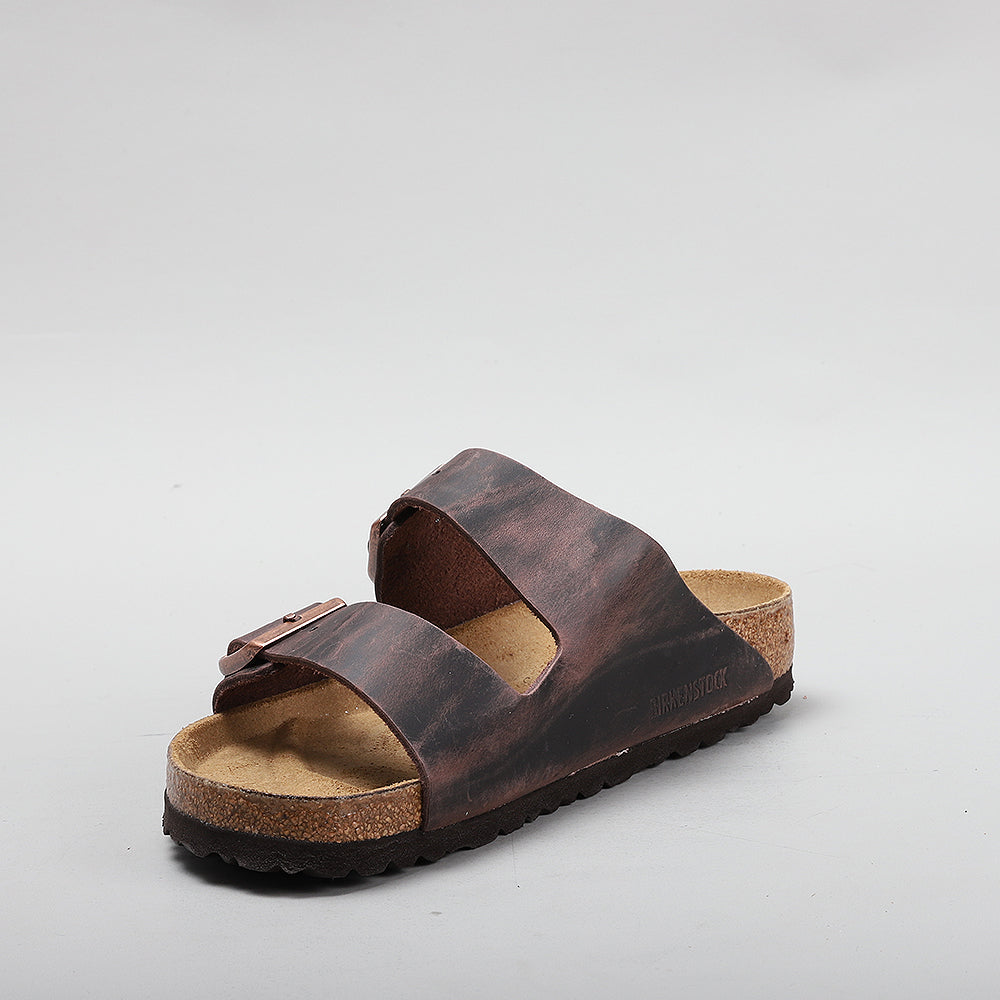BIRKENSTOCK - ARIZONA 52531 - OILED HABANA LEATHER