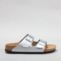 BIRKENSTOCK - ARIZONA 1012283 BF - SILVER NARROW