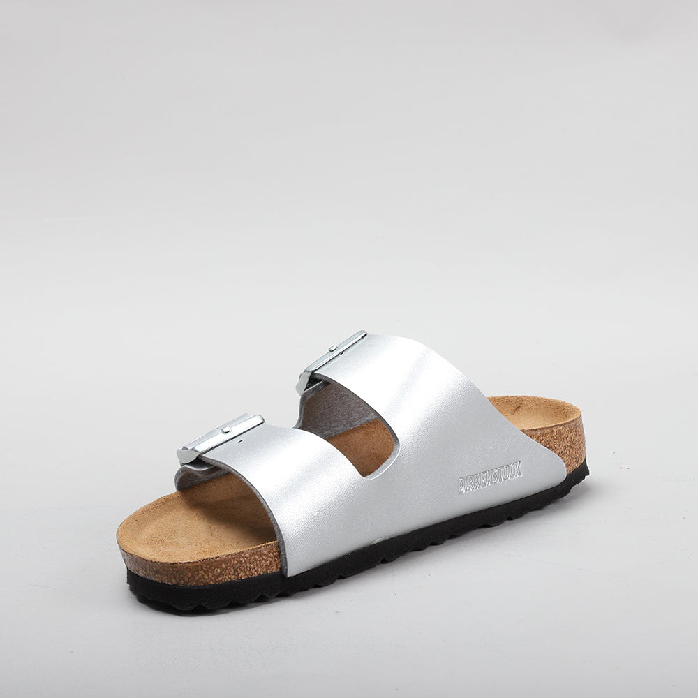 BIRKENSTOCK - ARIZONA 1012283 BF - SILVER NARROW