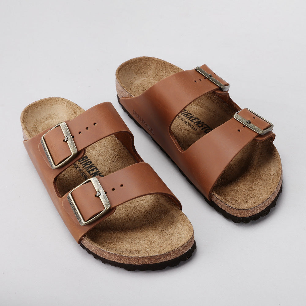 BIRKENSTOCK - ARIZONA 1028401 - COGNAC OILED NARROW