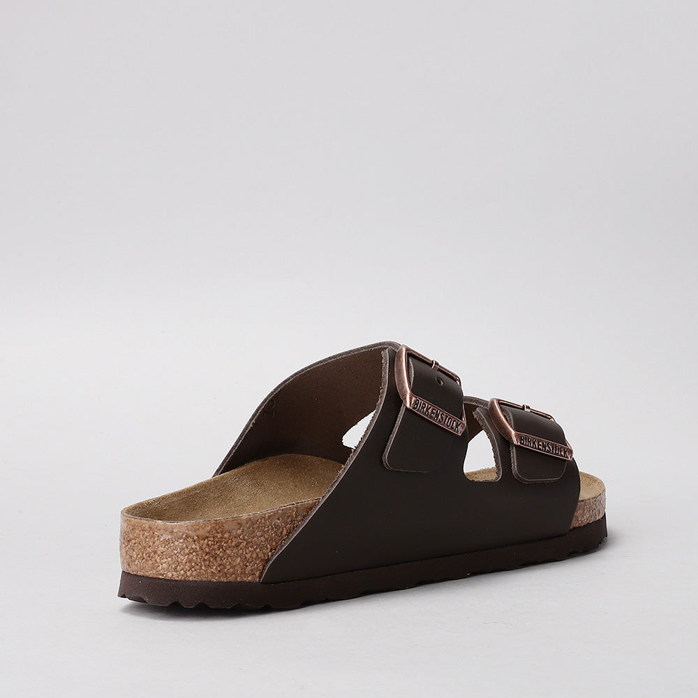 BIRKENSTOCK - ARIZONA 51103 - DK BROWN SMOOTH LEATHER NARROW