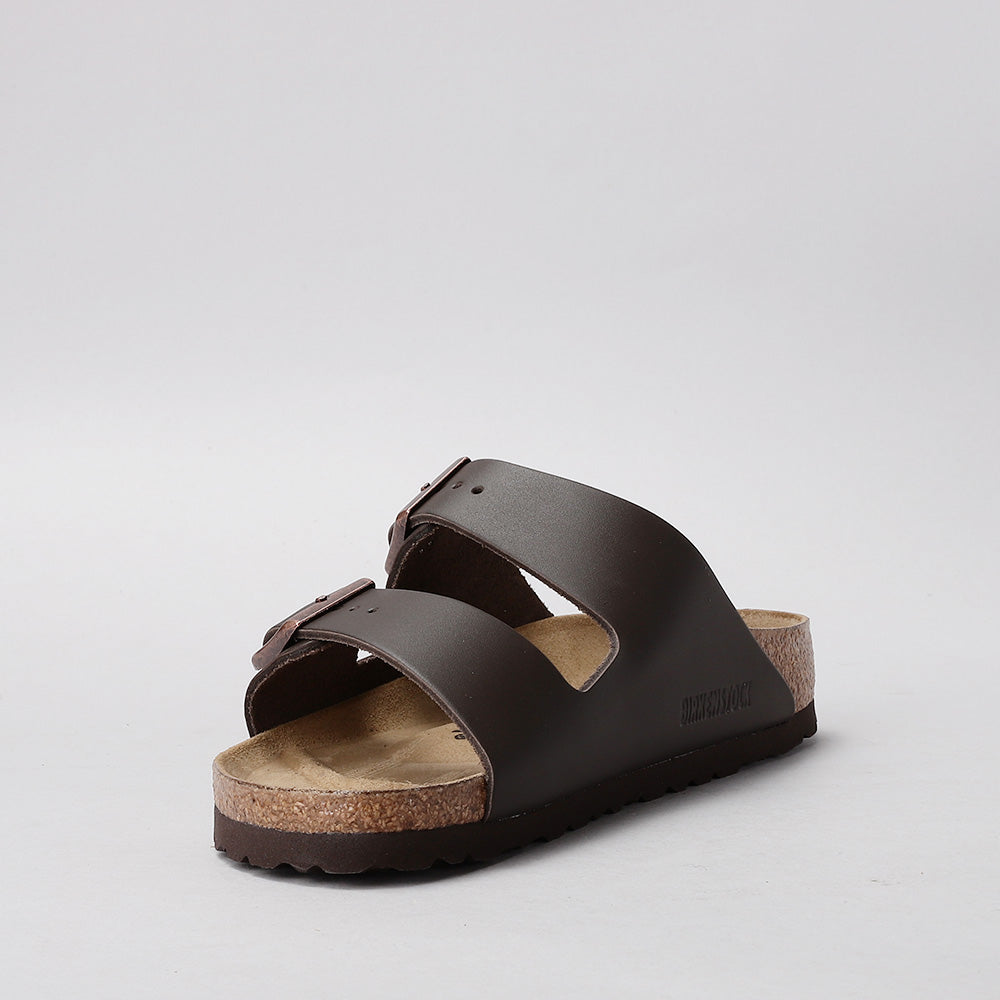 BIRKENSTOCK - ARIZONA 51103 - DK BROWN SMOOTH LEATHER NARROW