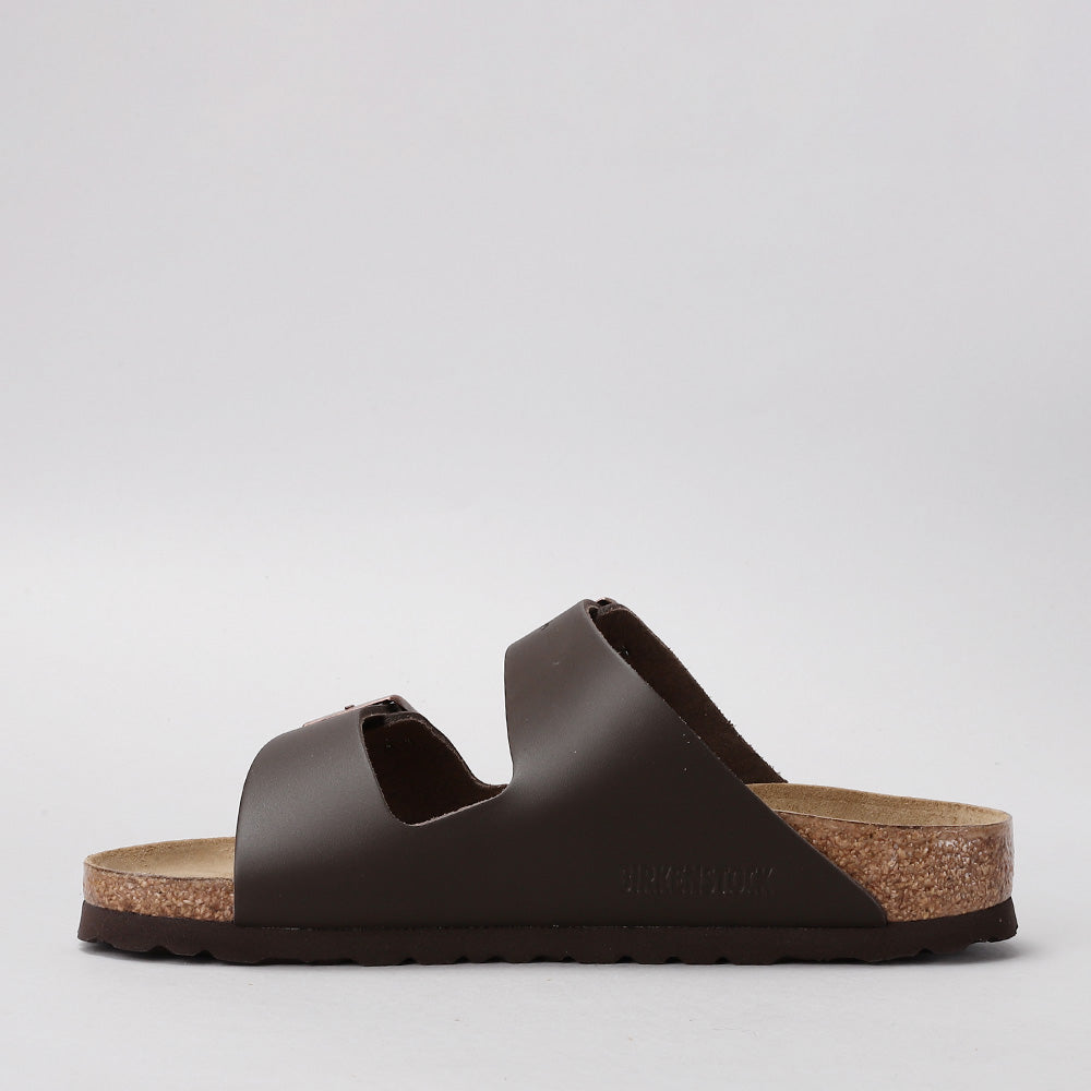 BIRKENSTOCK - ARIZONA 51103 - DK BROWN SMOOTH LEATHER NARROW